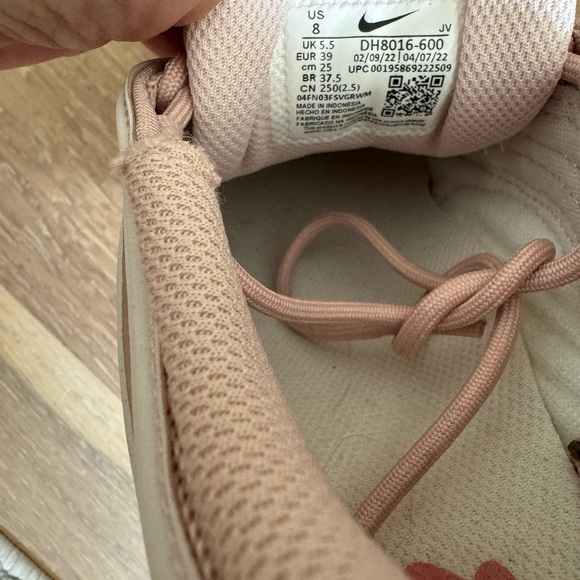 Nike Air Max 97 Barely Rose Womens Sz 8 Pink Low Top Sneaker - Picture 5 of 9